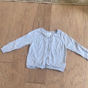 Old Navy, 2T, light grey, cute light cardigan